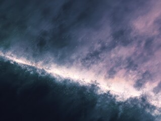 Obraz premium Ethereal Cosmic Cloud Formation