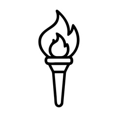 Vector fire icon