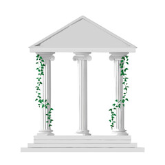 Obraz premium columns of the get vector
