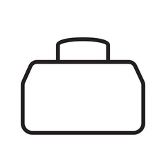 Bag icon, symbol of bag