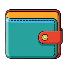 Obraz premium wallet--on-white-background