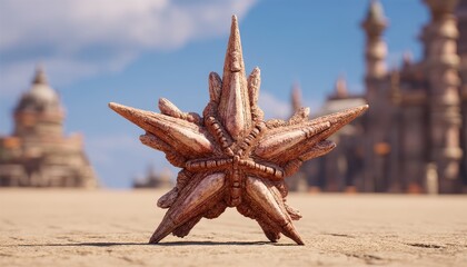 Crystalline Structure in Desolate Landscape