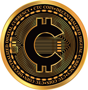 CTC DECENTRALIZED DIGITAL CURRENCY VECTOR LOGO