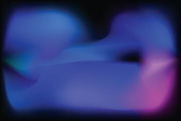 Abstract neon light blend background with smooth fluid transitions
