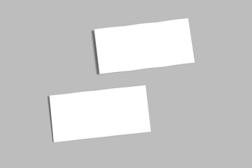 a4 trifold blank mockup design