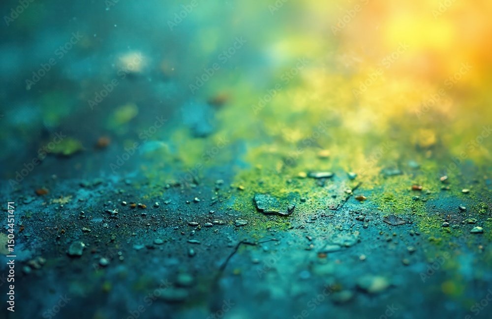 Poster abstract colorful background with soft texture. blurred bokeh wallpaper with dreamy sunshine. artist