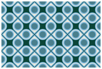 Decorative background seamless vector pattern. Architectural backdrop and textile surface pattern designs series