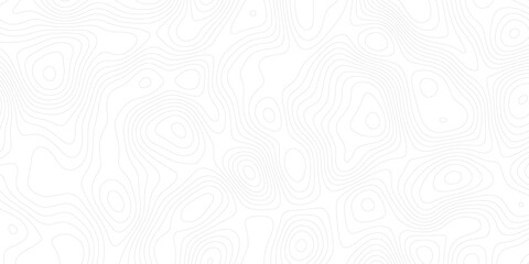 Abstract topographic lines seamless pattern background