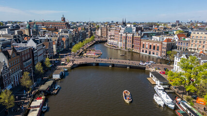 Fototapeta premium Amsterdam, Nederland 