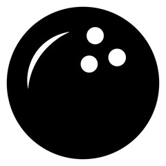 Fototapeta premium bowling ball isolated on white background
