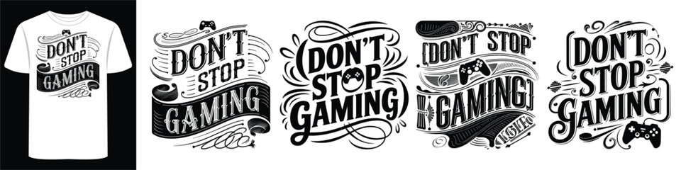 Obraz premium motivational sport t-shirt designs with hand-drawn typography