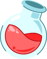 Potion bottle vectors illustration