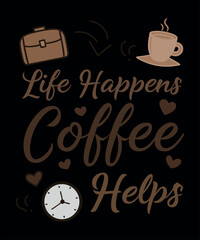 Coffee Design Illustration