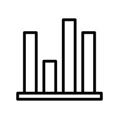 Corporate outline icon. Business icon isolated on white background. Transparent background, minimalist symbol. Vector images	