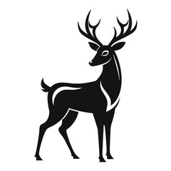 Fototapeta premium Minimalist Black and White Vector Art Design