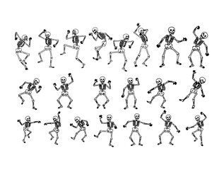 Halloween Skeletons Animation Pack