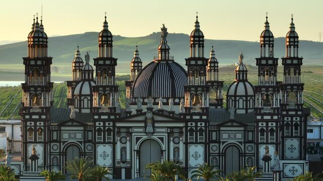 Palmarian Church, Iglesia Palmariana, a Christian church in El Palmar de Troya, Andalucsia, Spain. Claims to Holy SEE.