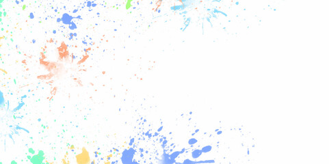 Abstract design grunge wall highly detailed textured with colorful paper background. Neutral light colored empty space background illustration. Art watercolor background for wallpaper design. vector.	