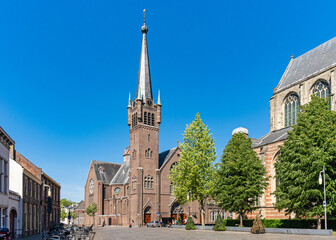 Church of St. Mary Magdalena (Saint Maria Magdalena) in Goes, Province of Zeeland, The Netherlands