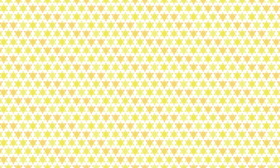 黄色い三角形が重なって星になったキラキラした背景