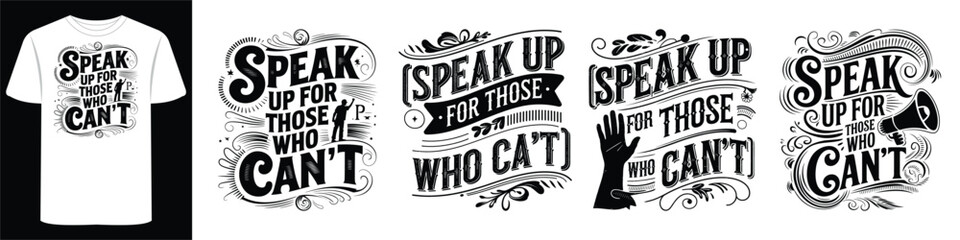 Girl Power & Feminist Floral Typography Stickers and Apparel Designs