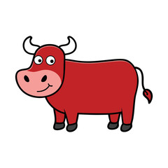 Beef cartoon vector