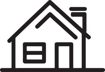 house icon on white background
