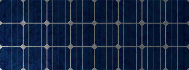 closeup of solar grid panel texture