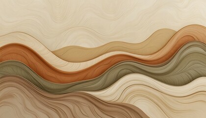 Natural Organic Line Texture Abstract Background