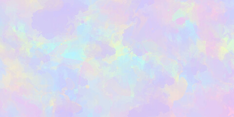 watercolor background  green Light blue Soft pastel pink, purple blue watercolour paper texture background.