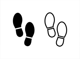 black shoes isolated on white