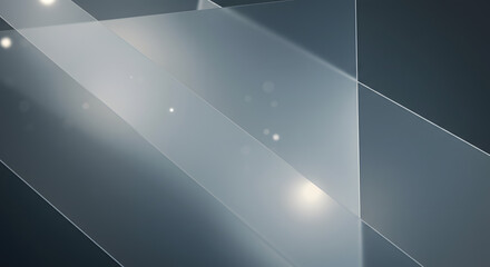 Abstract Grey and White Geometric Background Design
