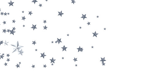 Grey Background Confetti and Snowfall Composition with Silver Dust and Sparkling Frame. Silver Dust Confetti Burst and Snowfall Overlay with Glitter Frame on Grey Vector