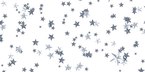 Grey Background with Glitter Confetti, Snowfall Effect, and Sparkling Silver Frame. Silver Dust and Glitter Explosion with Snow Falling Sideways on Grey Vector Background