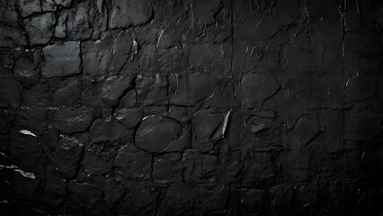 Obraz premium Dark Stone Wall Texture Background