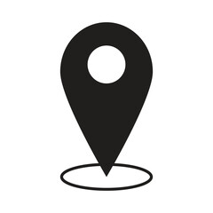 vector map pointer icon