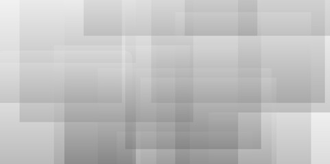 Obraz premium White and gray abstract banner design. Minimal triangle diamond and squares shapes in random geometric pattern. Vector abstract pattern background template.