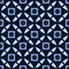 Elegant dark blue and pale blue mosaic-style background, excellent for branding, stationery, home decor, or any creative graphic design application, high quality JPG repeating background pattern
