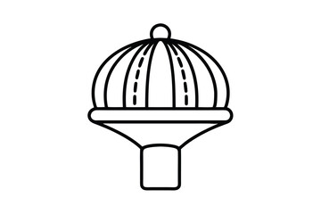 Spinning playground dome children's park fun equipment