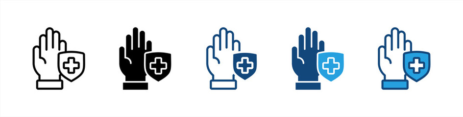 Preventive icon sheet multiple style collection