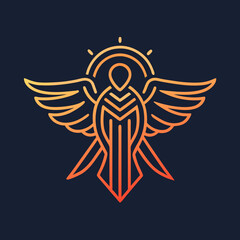 angel with wings