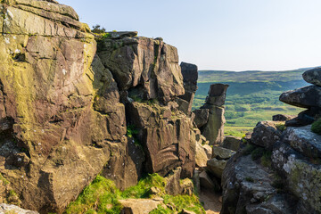 The Wainstones near Great Broughton, England, UK