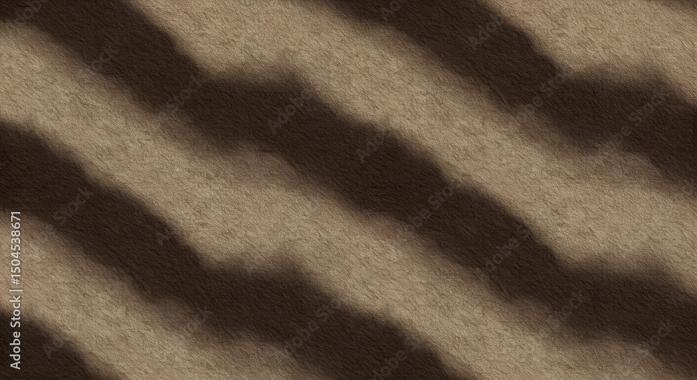 Poster abstract brown texture diagonal shadow patterns on rough surface