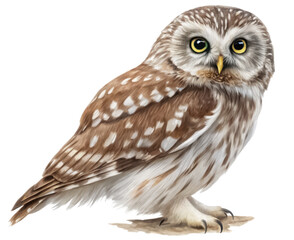 Fototapeta premium owl png bird of prey png nocturnal bird png forest bird png wildlife bird png nature bird png cute owl png transparent background image