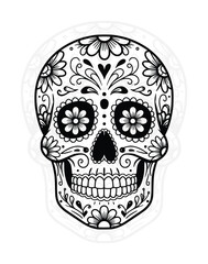 Day of the Dead Skull EPS