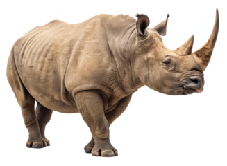 Rhinoceros png wild animal png large mammal png African animal png horned animal png wildlife png transparent background image