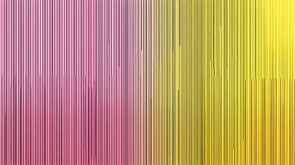 Fototapeta premium Vertical pattern of pink and yellow lines, ideal for cheerful design themes, wrapping paper, and modern surface graphics.
