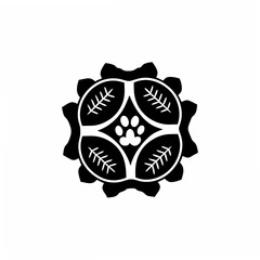 creative Silhouette Wildlife Protection Vector Illustration 