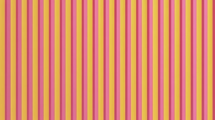 Obraz premium Alternating vertical lines in pink and yellow tones, suitable for vibrant wallpapers, fabric prints, and abstract graphic layouts.
