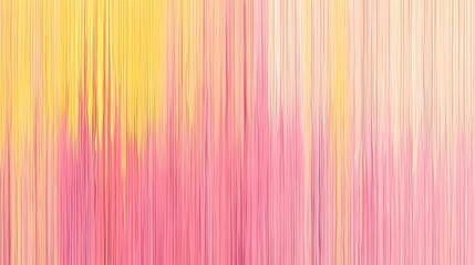 Obraz premium Seamless pink and yellow vertical stripes, perfect for playful backgrounds, textile designs, and bright pattern compositions.